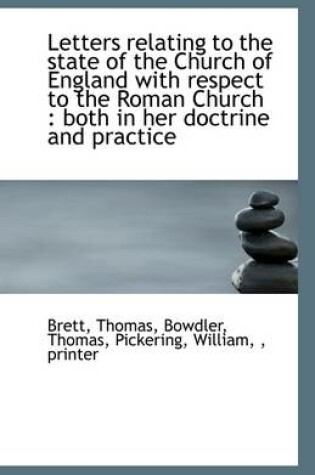 Cover of Letters Relating to the State of the Church of England with Respect to the Roman Church