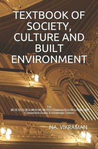 Cover of Textbook of Society, Culture and Built Environment