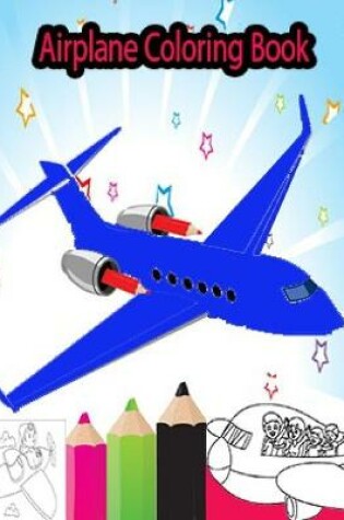 Cover of Airplane Coloring Book