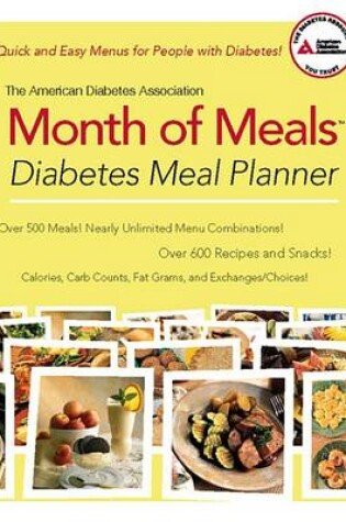 Cover of The American Diabetes Association Month of Meals Diabetes Meal Planner