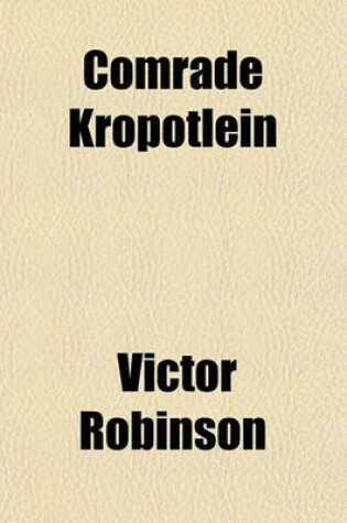 Cover of Comrade Kropotlein