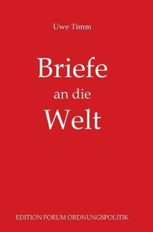 Cover of Briefe an die Welt