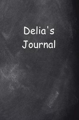 Cover of Delia Personalized Name Journal Custom Name Gift Idea Delia