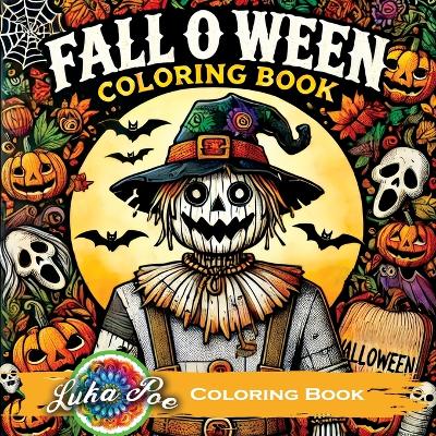 Book cover for Fall O Ween Coloring Book