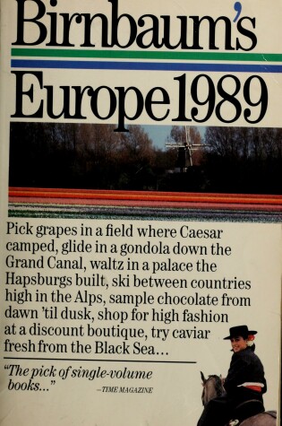 Cover of Birnbaum's Europe 1989