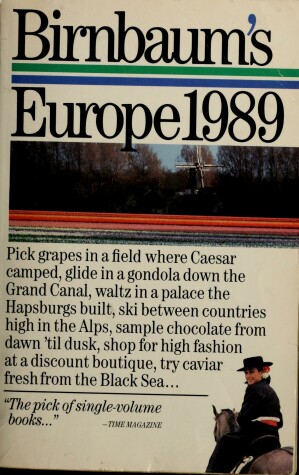 Cover of Birnbaum's Europe 1989