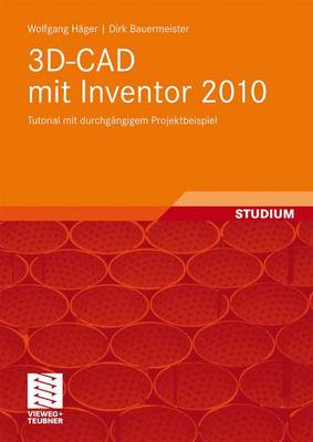 Book cover for 3D-CAD Mit Inventor 2010