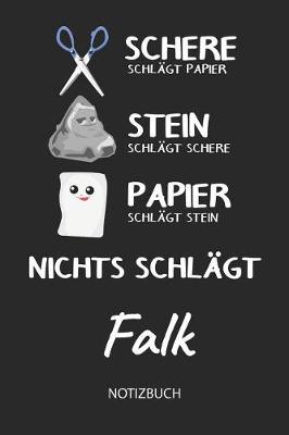 Book cover for Nichts schlagt - Falk - Notizbuch