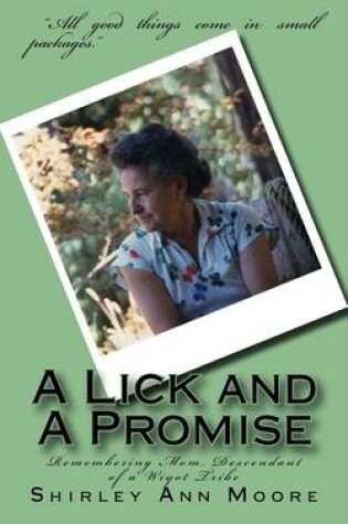 Cover of A Lick and A Promise