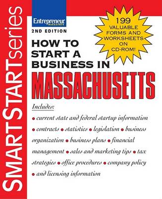 Book cover for How to Start A Business in Massachusetts