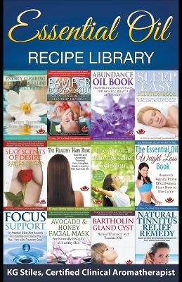 Book cover for Essential Oil Recipe Library