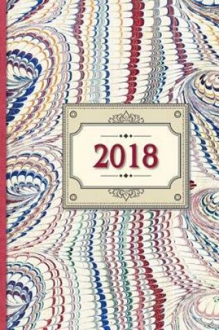 Cover of 2018 Diary - Elegant Design;