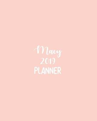 Book cover for Macy 2019 Planner