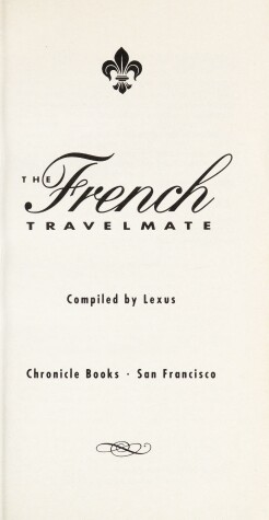 Book cover for French Travelmate