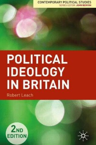 Cover of Political Ideology in Britain
