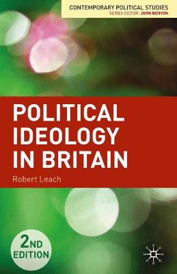 Cover of Political Ideology in Britain