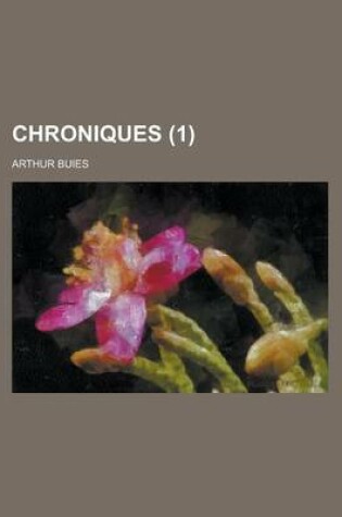 Cover of Chroniques (1)