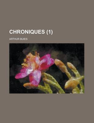 Book cover for Chroniques (1)