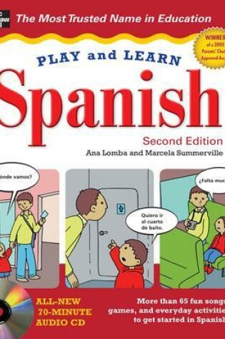 Cover of Play and Learn Spanish with Audio CD