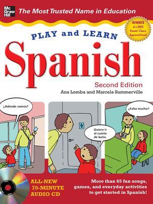 Book cover for Play and Learn Spanish with Audio CD