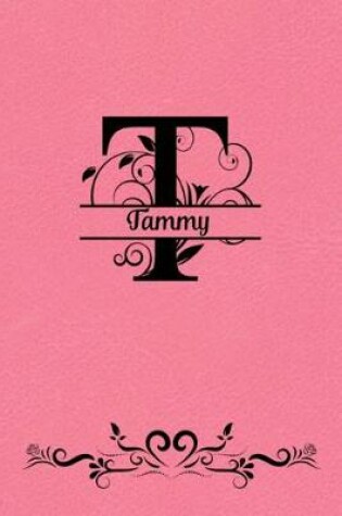 Cover of Split Letter Personalized Name Journal - Tammy