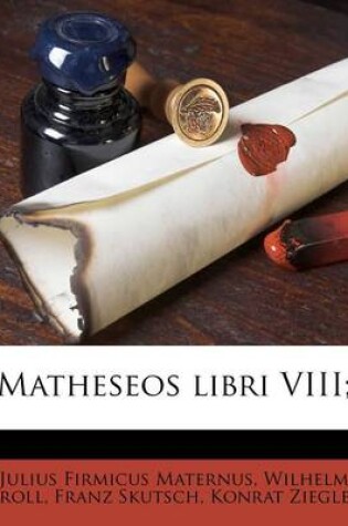 Cover of Matheseos Libri VIII;