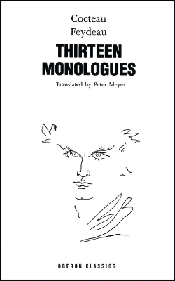 Book cover for Cocteau & Feydeau: Thirteen Monologues