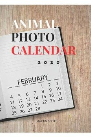 Cover of Animal Photo Calendar 2020