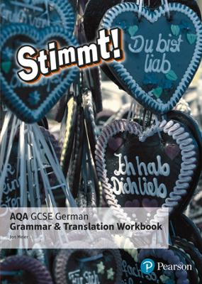 Book cover for Stimmt! AQA GCSE German Grammar and Translation Workbook