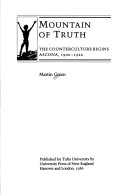 Book cover for Mountain of Truth - Counterculture Begins