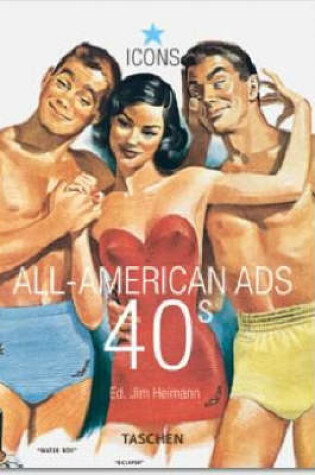 Cover of All-American Ads of the 40's