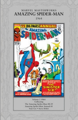 Book cover for Marvel Masterworks Amazing Spider-Man 1964