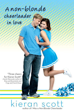 Book cover for A Non-Blonde Cheerleader in Love