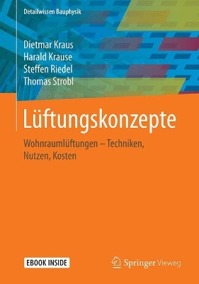 Book cover for Lüftungskonzepte: Wohnraumlüftungen