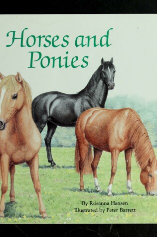 Cover of Horses and Ponies