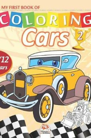 Cover of My first book of coloring - cars 2
