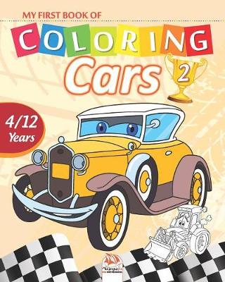 Book cover for My first book of coloring - cars 2