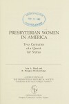 Book cover for Presbyterian Women in America