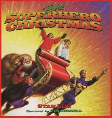 Book cover for Stan Lee's Superhero Christmas