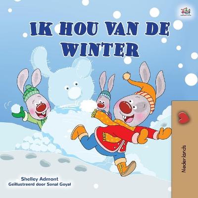 Cover of I Love Winter (Dutch Book for Kids)