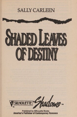 Cover of Shaded Leaves of Destiny