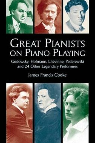 Cover of Great Pianists On Piano Playing