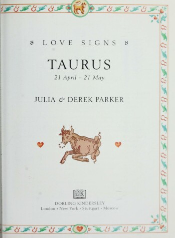 Book cover for Love Signs:  Taurus