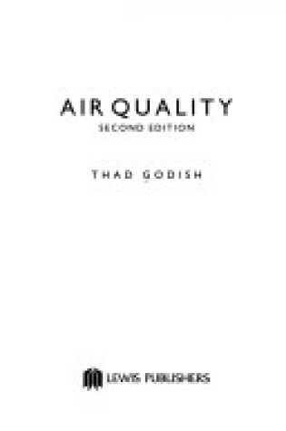 Cover of Air Quality, Second Edition