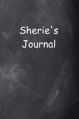 Cover of Sherie Personalized Name Journal Custom Name Gift Idea Sherie