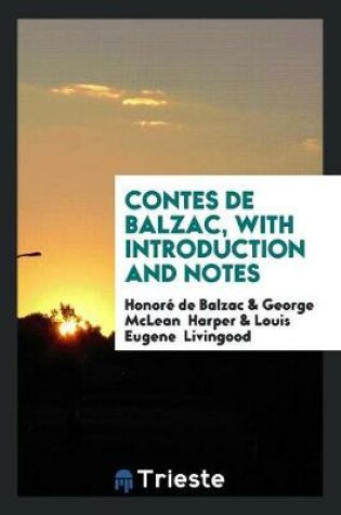 Cover of Contes de Balzac, with Introduction and Notes