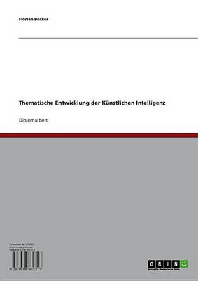 Book cover for Thematische Entwicklung Der Kunstlichen Intelligenz