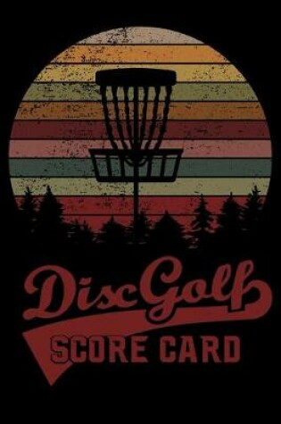 Cover of Disc Golf Score Card