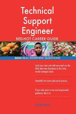 Book cover for Technical Support Engineer Red-Hot Career Guide; 2654 Real Interview Questions