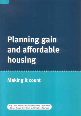 Book cover for Planning Gain and Affordable Housing